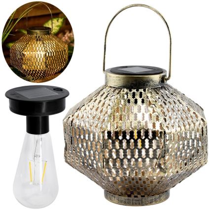 LED-Solarleuchte LAURA 1xE27/1,2V 300 mAh IP44