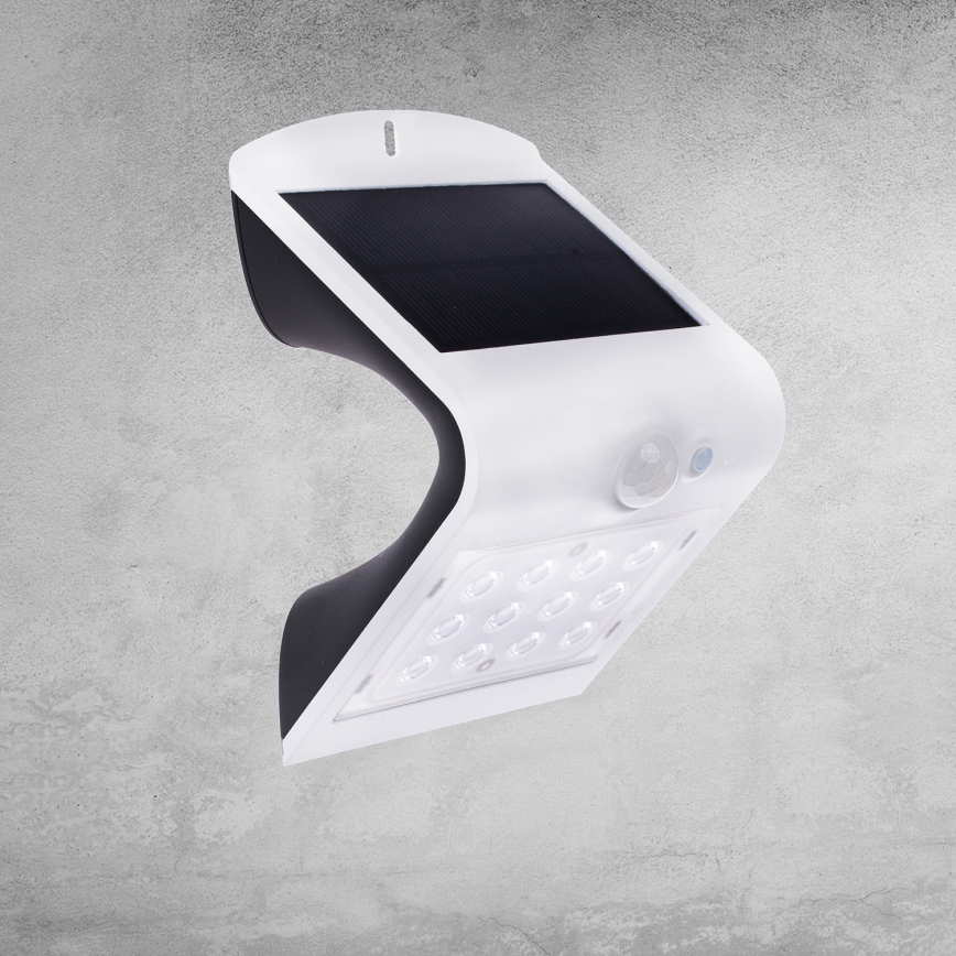 LED Solarleuchte mit Bewegungs- und Dämmerungssensor LED/1,5W/1200 mAh 3,7V IP65