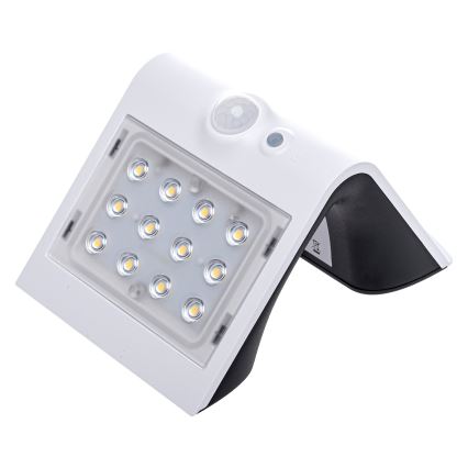 LED Solarleuchte mit Bewegungs- und Dämmerungssensor LED/1,5W/1200 mAh 3,7V IP65