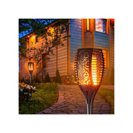 LED Solarleuchte mit Dämmerungssensor LED/1,2W/1,2V 600 mAh IP44