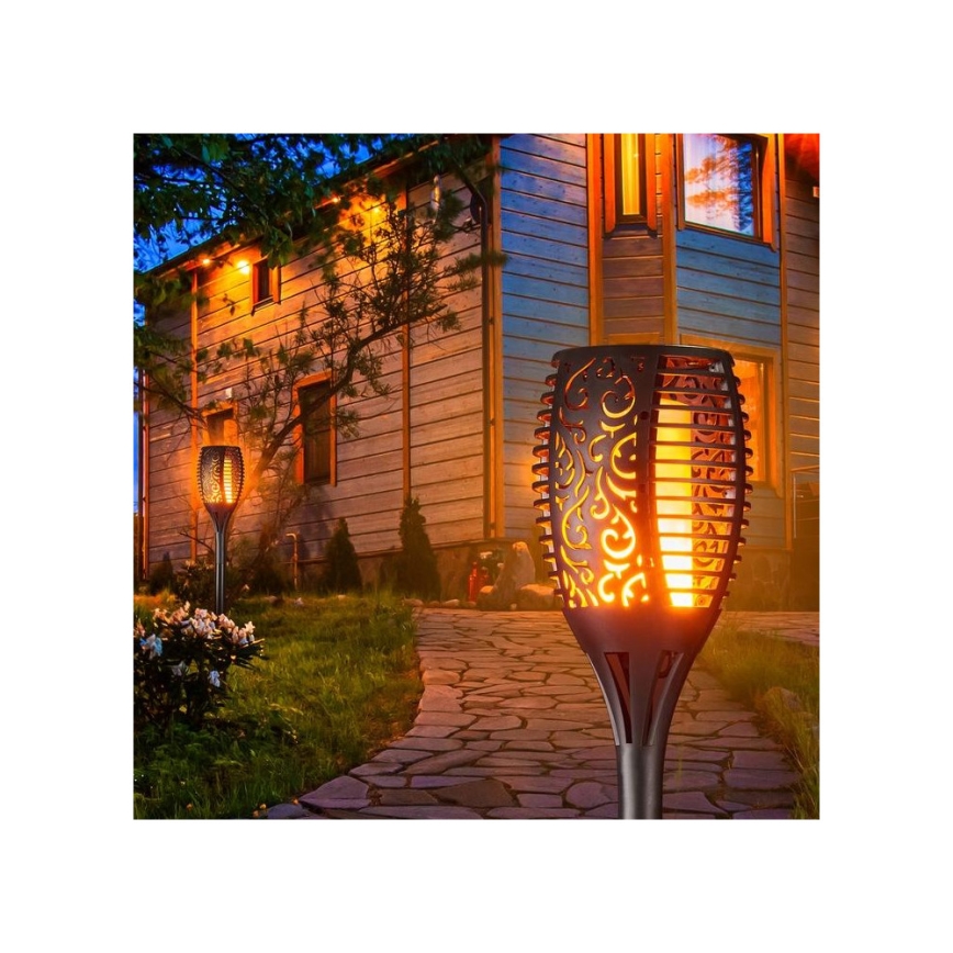 LED Solarleuchte mit Dämmerungssensor LED/1,2W/1,2V 600 mAh IP44