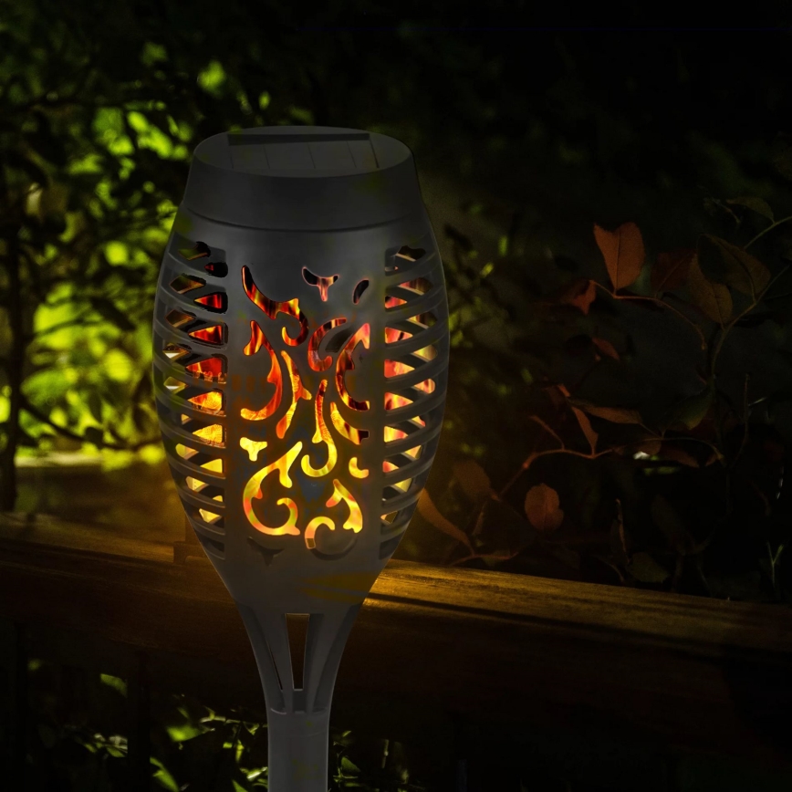 LED-Solarleuchte mit Sensor FUEGO LED/1,2V 200 mAh IP44