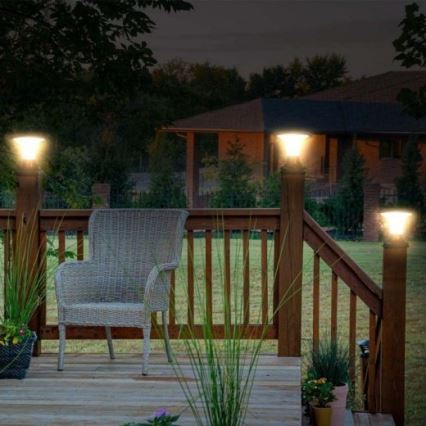 LED Solarleuchte mit Sensor LED/15W/3,2V 4000K/6000K IP65 6000 mAh
