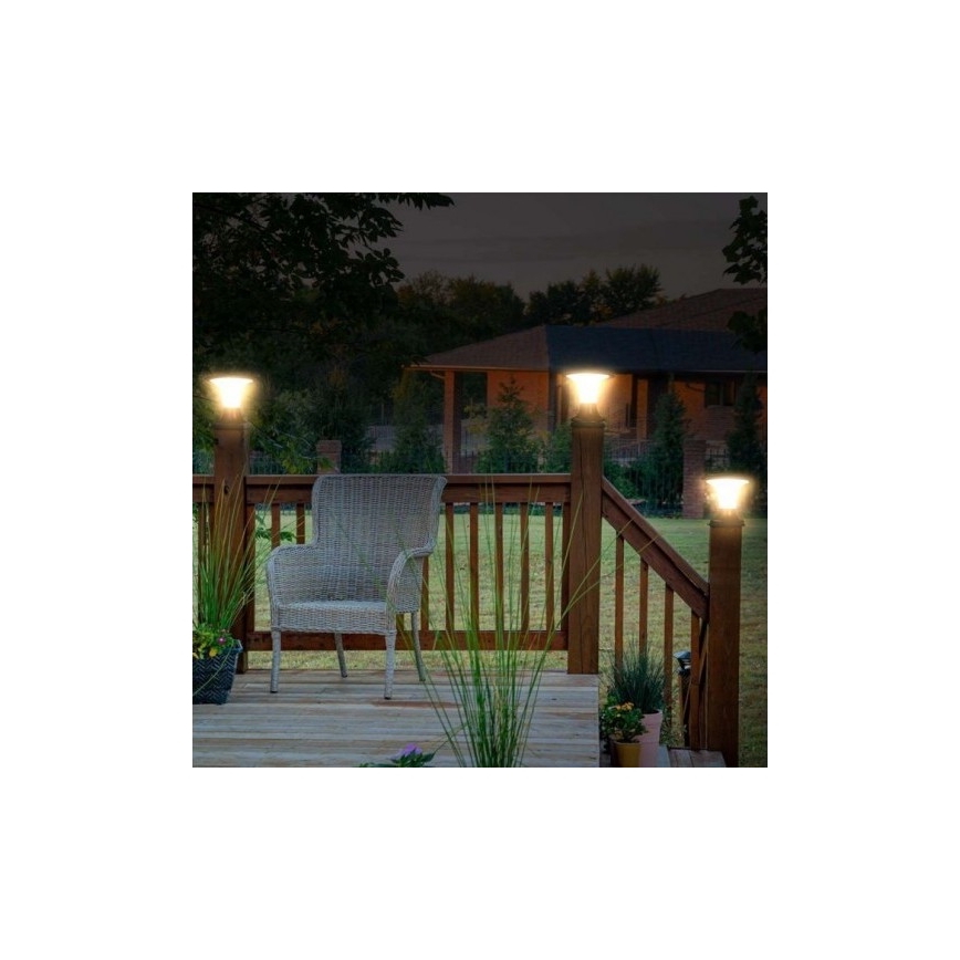 LED Solarleuchte mit Sensor LED/15W/3,2V 4000K/6000K IP65 6000 mAh