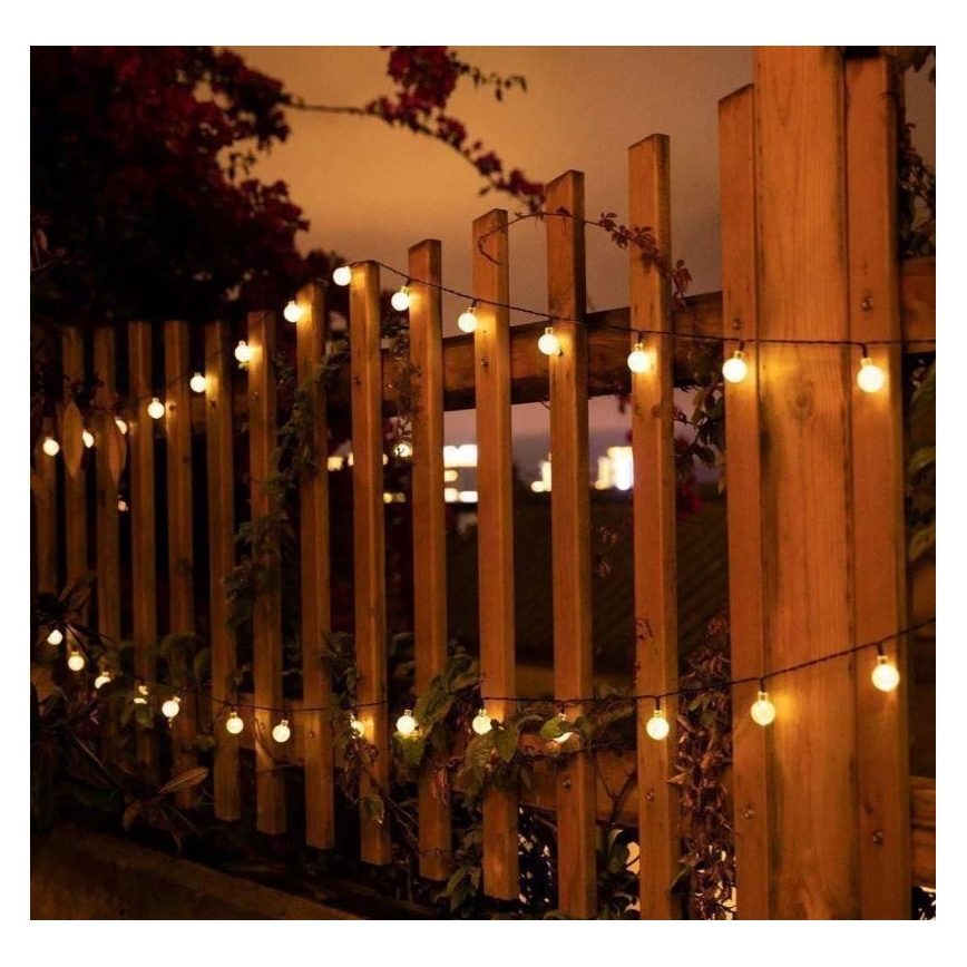 LED-Solarlichterkette 6,9m 50xLED/1,2V