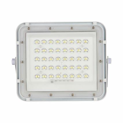 Dimmbarer LED-Outdoor-Solarstrahler LED/10W/3,2V IP65 4000K 6000 mAh weiß + Fernbedienung