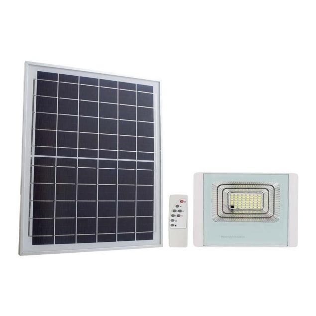 LED Solarstrahler für den Außenbereich LED/12W/3,2V IP65 4000K + Fernbedienung