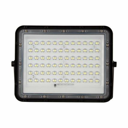 Dimmbarer LED-Outdoor-Solarstrahler LED/15W/3,2V IP65 6400K 12000 mAh schwarz + Fernbedienung
