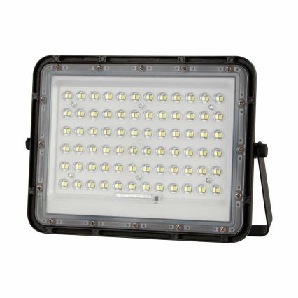 Dimmbarer LED-Outdoor-Solarstrahler LED/15W/3,2V IP65 6400K 12000 mAh schwarz + Fernbedienung