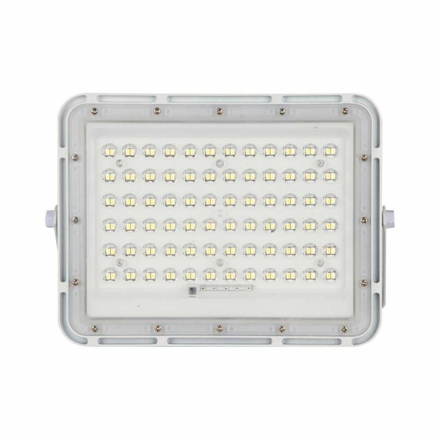 Dimmbarer LED-Outdoor-Solarstrahler LED/15W/3,2V IP65 6400K weiß + Fernbedienung