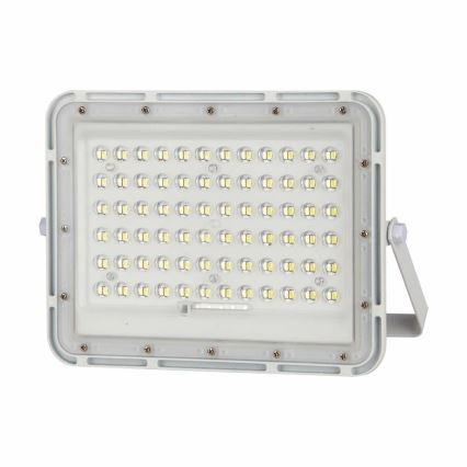 Dimmbarer LED-Outdoor-Solarstrahler LED/15W/3,2V IP65 6400K weiß + Fernbedienung