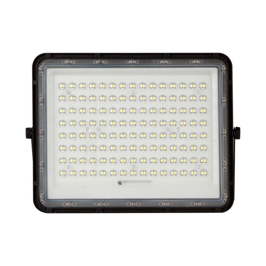 LED-Solarstrahler für den Außenbereich LED/200W/3,2V 4000K schwarz IP65 16000 mAh + Fernbedienung