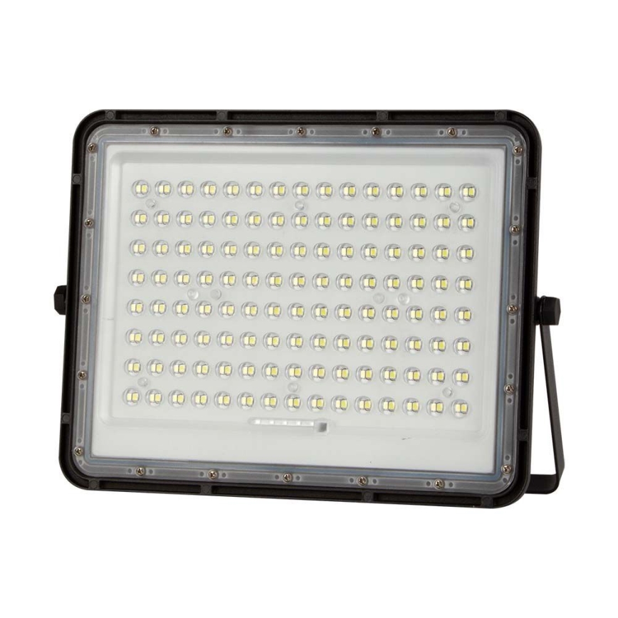 LED-Solarstrahler für den Außenbereich LED/200W/3,2V 4000K schwarz IP65 16000 mAh + Fernbedienung