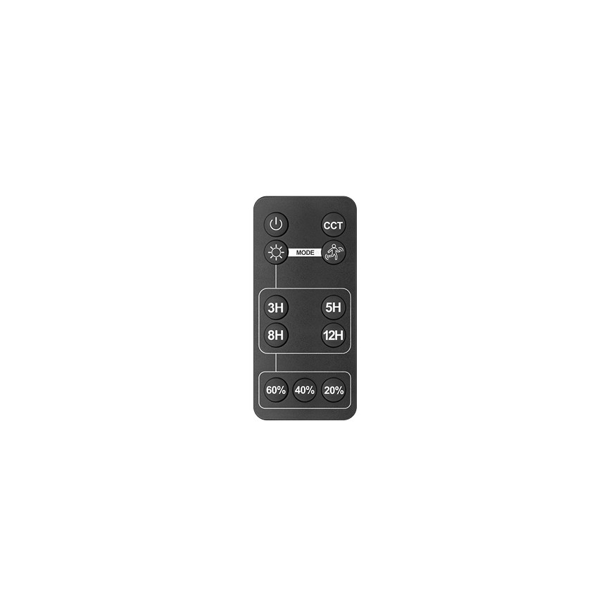 LED-Solarstrahler für den Außenbereich mit Sensor LED/30W/6,4V IP65 3000/4000K 6000 mAh + Fernbedienung