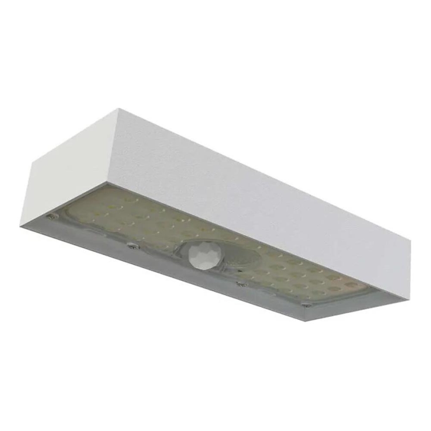 LED-Solarstrahler mit Bewegungssensor LED/3,7V 3000mAh 4000K IP65 weiß
