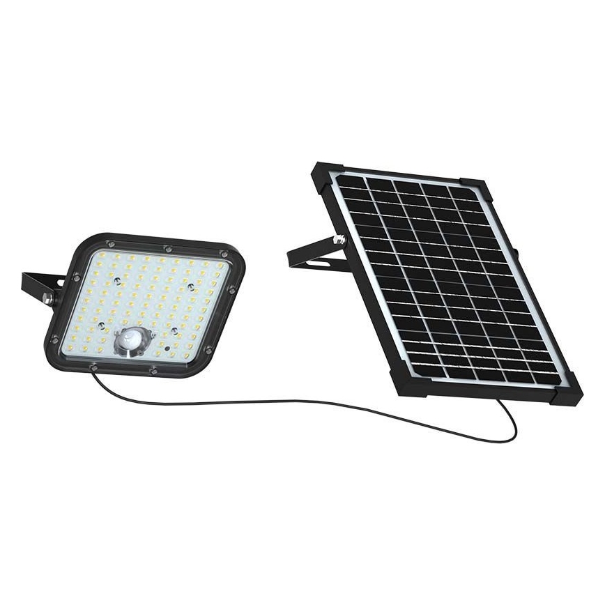 LED-Solarstrahler mit Sensor LED/30W/6,4V 4000K 6000 mAh + Fernbedienung