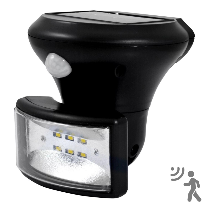 LED Solarstrahler mit Sensor LED/5W/3,7V 2000 mAh IP44