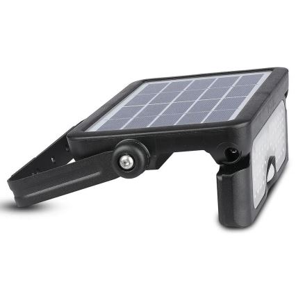LED-Solarstrahler mit Sensor LED/5W/3,7V IP65 4000K 3000 mAh