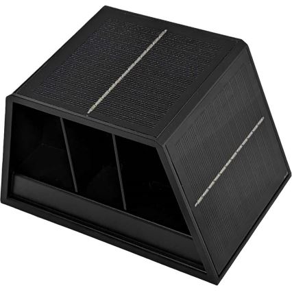 LED-Solarwandleuchte CUBUS 2xLED/1,5W/3,7V 1500 mAh IP54