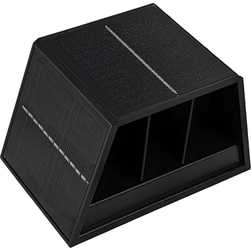 LED-Solarwandleuchte CUBUS 2xLED/1,5W/3,7V 1500 mAh IP54