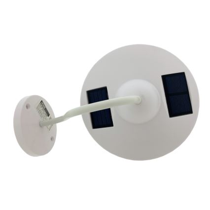 LED-Solarwandleuchte LED/0,5W/1,2V 600 mAh IP44 weiß