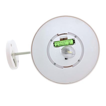 LED-Solarwandleuchte LED/0,5W/1,2V 600 mAh IP44 weiß