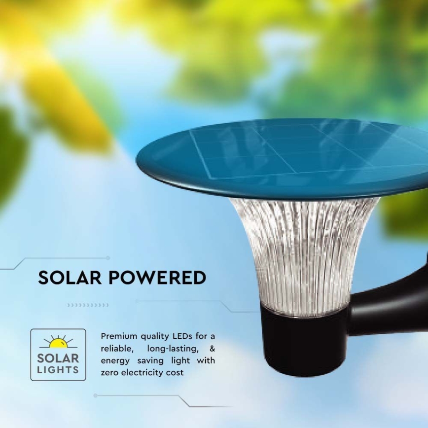 LED-Solarwandleuchte mit Sensor LED/15W/3,2V 4000K/6000K IP65 6000 mAh