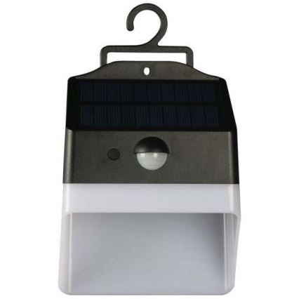 LED-Solarwandleuchte mit Sensor LED/2W/3,7V 4000K IP65 1200 mAh