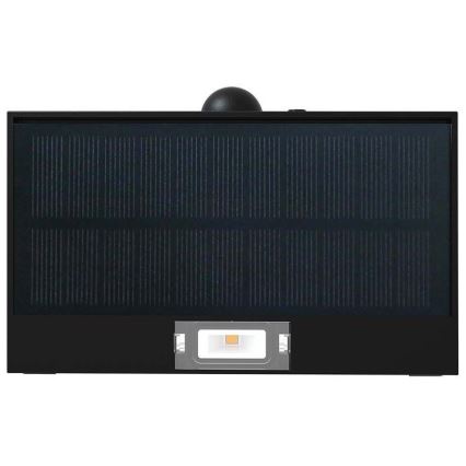 LED-Solarwandleuchte mit Sensor LED/3W/3,7V 3000K/4000K IP65 1200 mAh schwarz