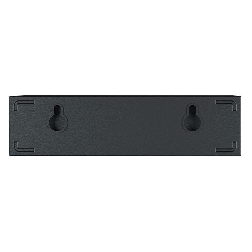 LED-Solarwandleuchte mit Sensor LED/3W/3,7V 3000K/4000K IP65 1200 mAh schwarz