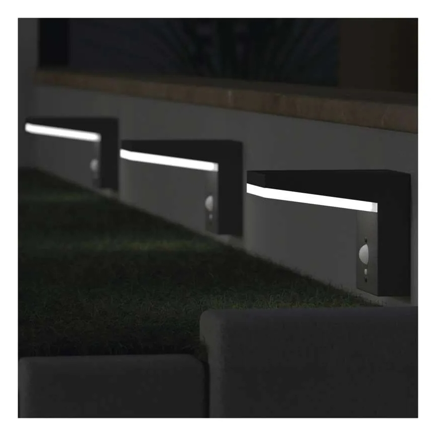 LED-Solarwandleuchte mit Sensor LED/4,4W/3,7V 2200 mAh IP44