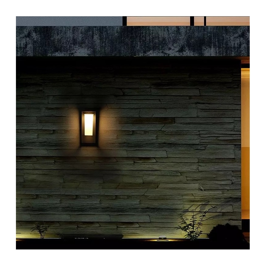 LED-Solarwandleuchte mit Sensor SAMSUNG CHIP LED/2W/3,7V IP65 2600 mAh