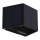 LED-Solarwandleuchte WINGS LED/2W/1300 mAh 3,7V 3000K IP54 schwarz