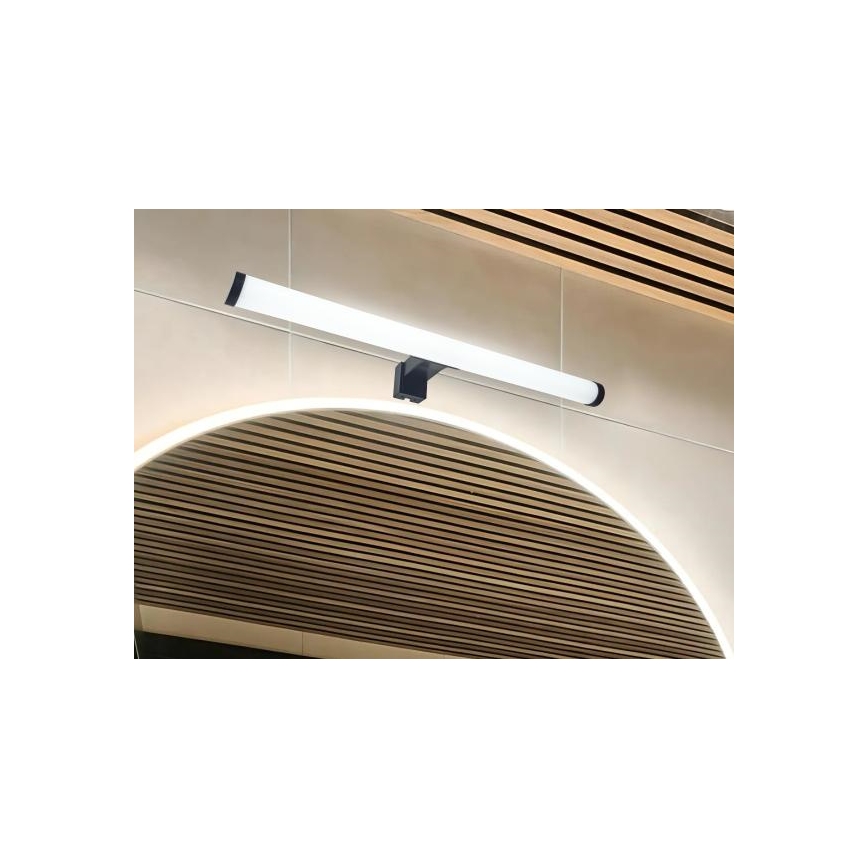 LED-Spiegelleuchte für Badezimmer LED/10W/230V 45 cm IP44 schwarz