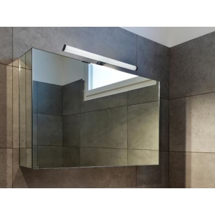 LED-Spiegelleuchte für Badezimmer LED/10W/230V 45 cm IP44 schwarz