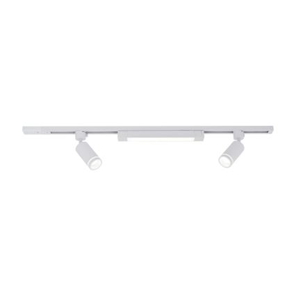 LED-Spot im Schienensystem TRACER 2xGU10/10W/230V + LED/20W 1 m weiß
