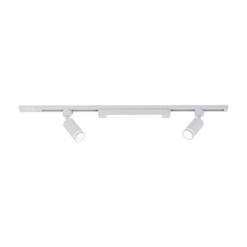 LED-Spot im Schienensystem TRACER 2xGU10/10W/230V + LED/20W 1 m weiß