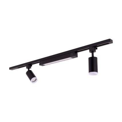 LED-Spot im Schienensystem TRACER 2xGU10/10W/230V + LED/20W 1 m schwarz