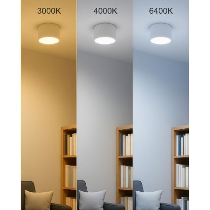 LED-Spot LED/10W/230V 3000/4000/6400K Ø 12 cm Weiß