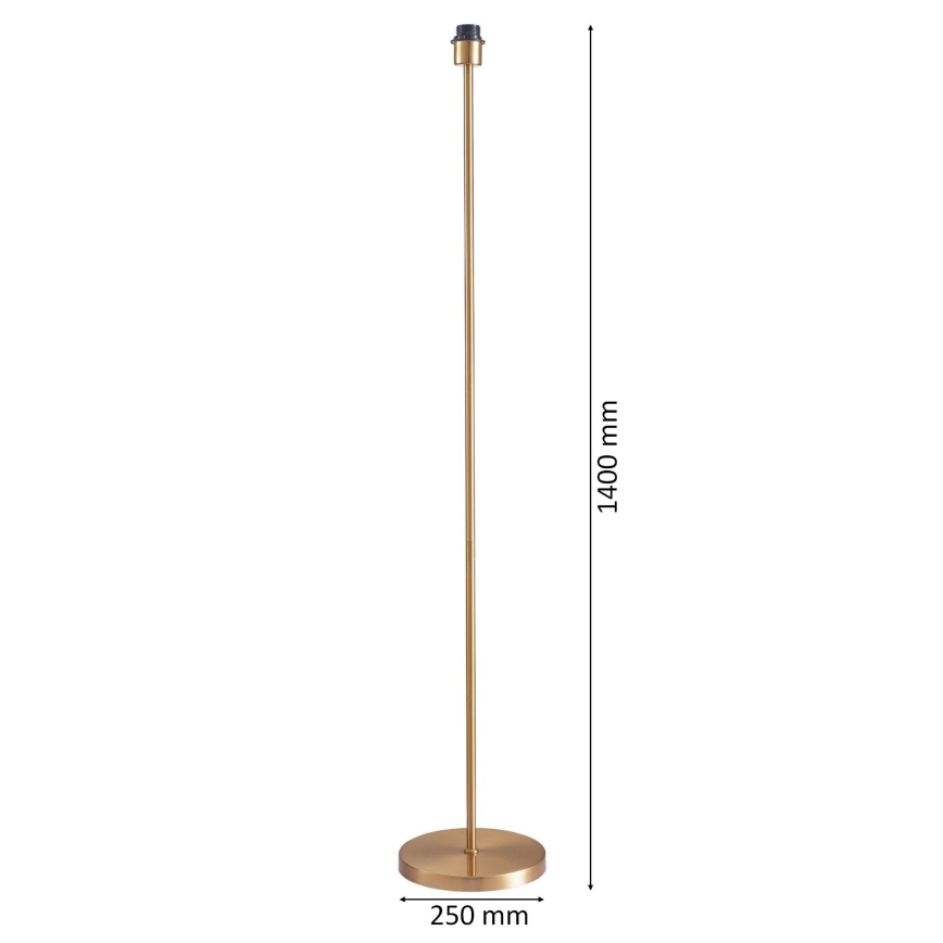 LED-Stehlampe TUNJA 1xE27/20W/230V Ø 30 cm gold/taupe