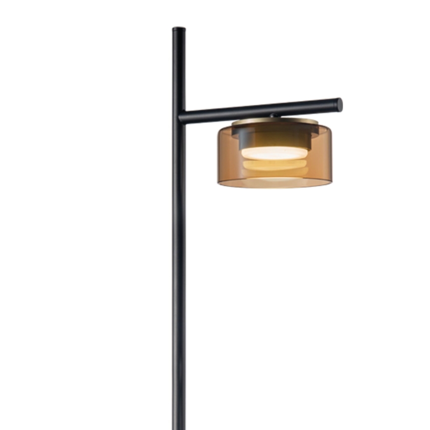 LED-Stehleuchte OFELIA 1xGX53/6W/230V schwarz/beige