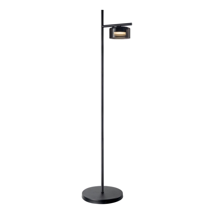 LED-Stehleuchte OFELIA 1xGX53/6W/230V schwarz/rauchfarben