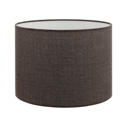 LED-Stehleuchte TUNJA 1xE27/20W/230V Ø 30 cm mattchrom/braun