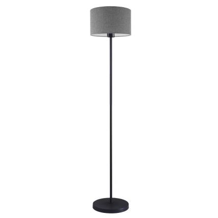 LED-Stehleuchte TUNJA 1xE27/20W/230V, Ø 30 cm, schwarz/grau