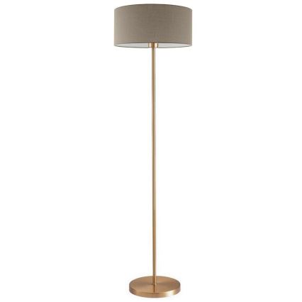 LED-Stehleuchte TUNJA 1xE27/20W/230V Ø 38 cm gold/taupe