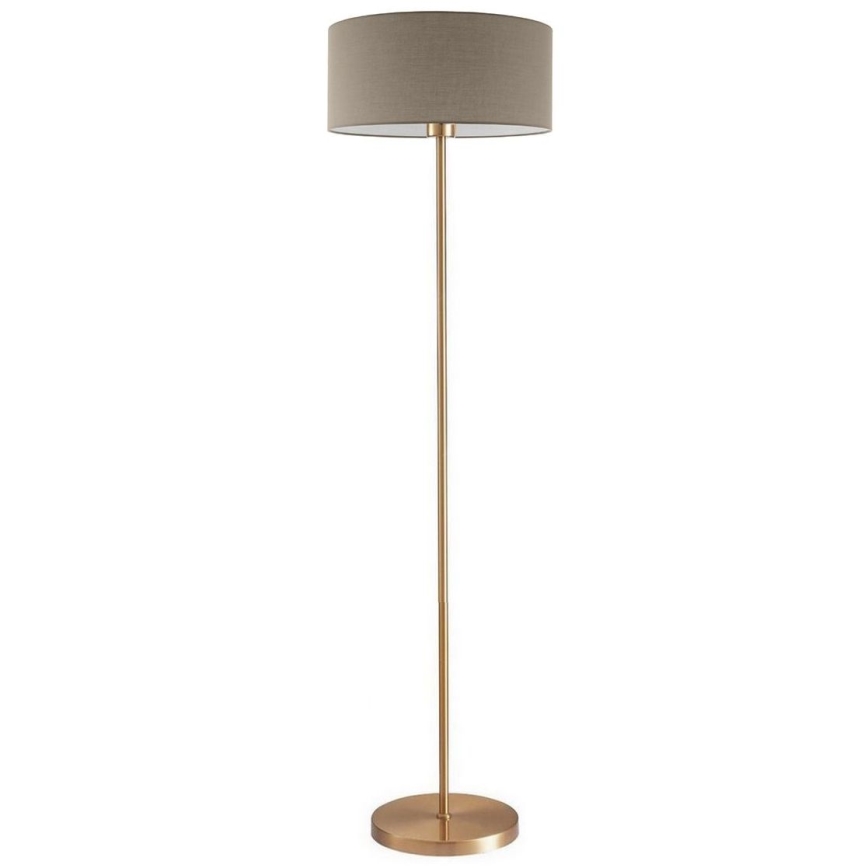 LED-Stehleuchte TUNJA 1xE27/20W/230V Ø 38 cm gold/taupe