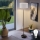 LED-Stehleuchte TUNJA 1xE27/20W/230V Ø 38 cm schwarz/weiß
