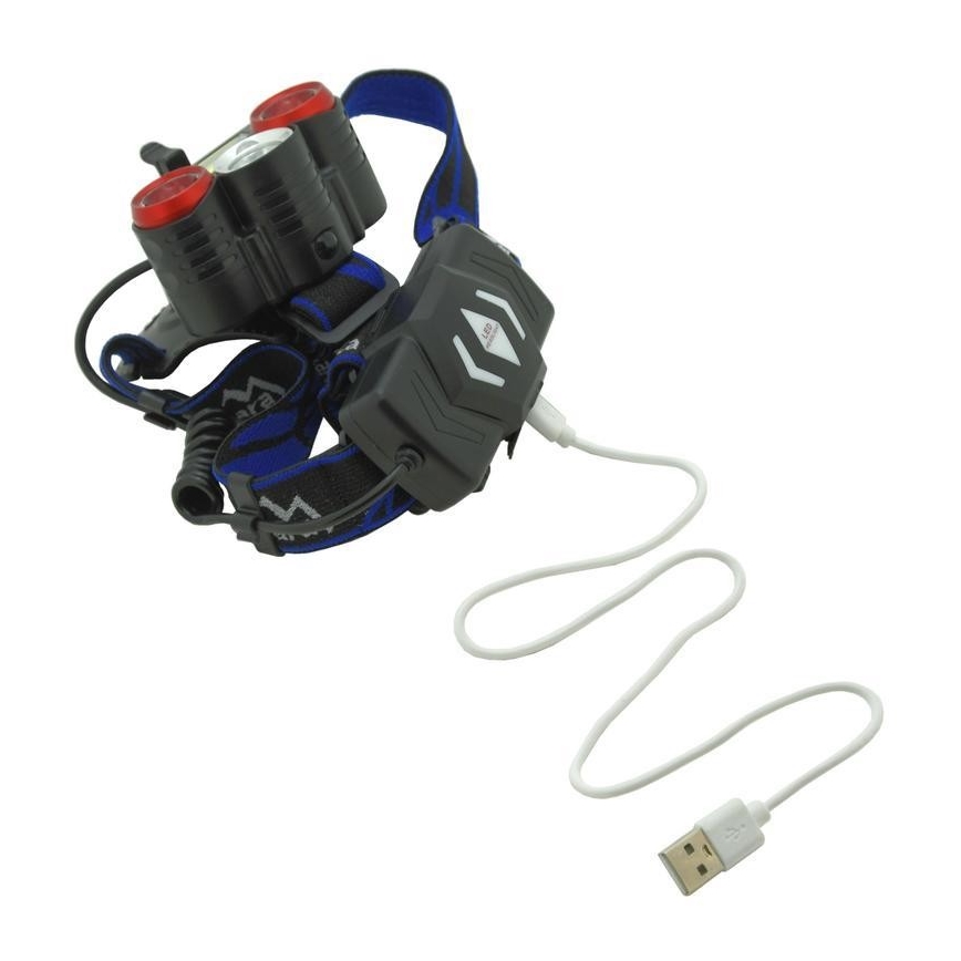 LED Wiederaufladbare Stirnlampe LED/USB 670 lm 3000 mAh