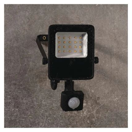 LED-Strahler mit Sensor VISIO LED/10W/230V 4000K IP65