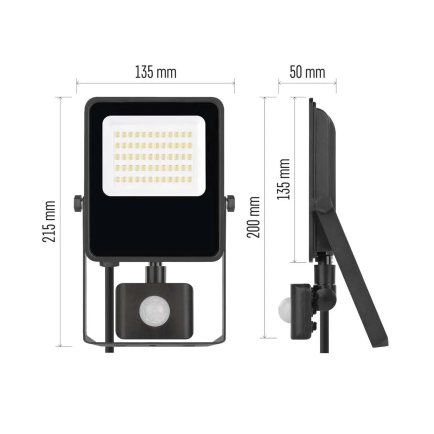 LED-Strahler mit Sensor VISIO LED/30W/230V 4000K IP65